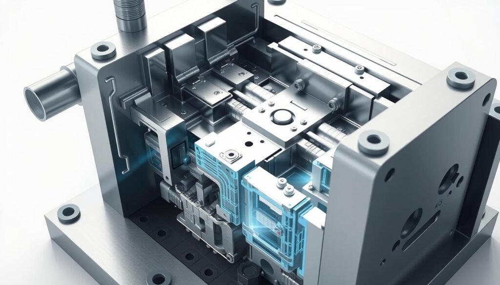 Injection molding mold design