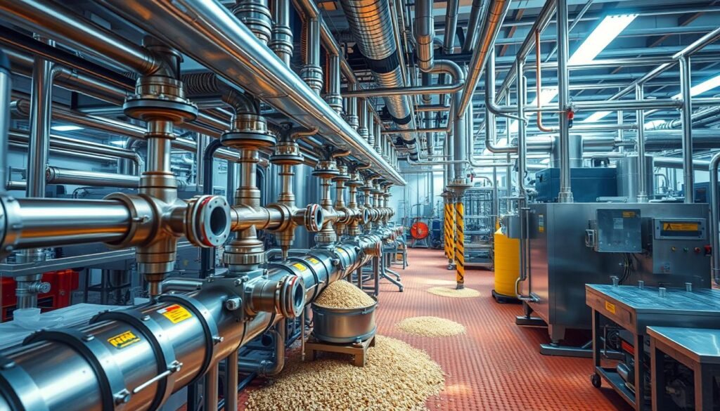 pneumatic systems in food processing